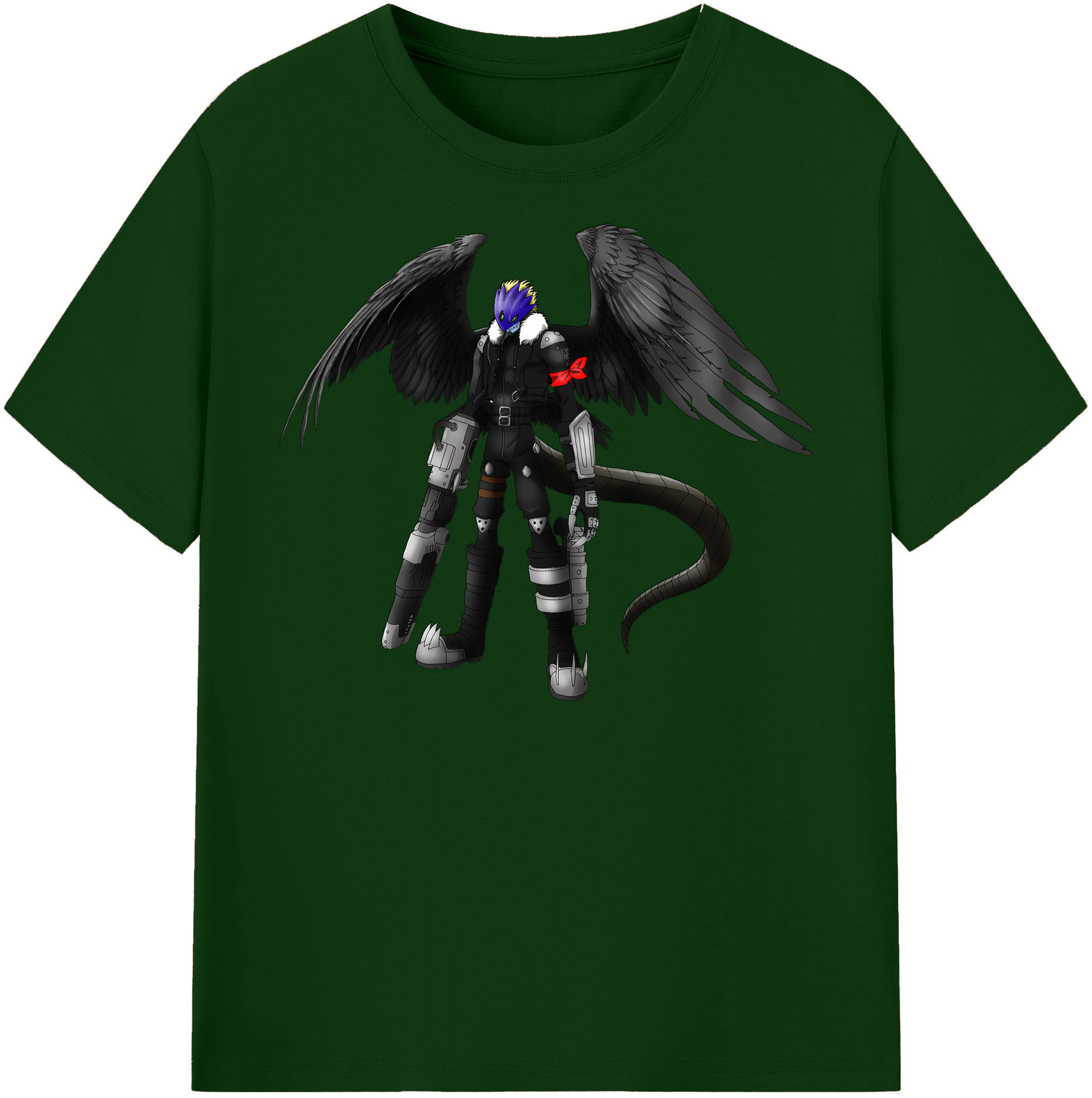 （画像用） Digimon デジタルモンスター/デジモン 綿100％半袖Tシャツ（フロントプリント）